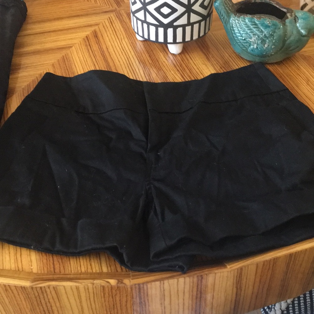 Black shorts
